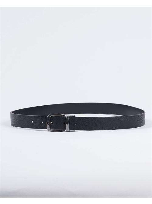 Reversible leather belt Daniele Alessandrini DANIELE ALESSANDRINI | Belt | NL643843001